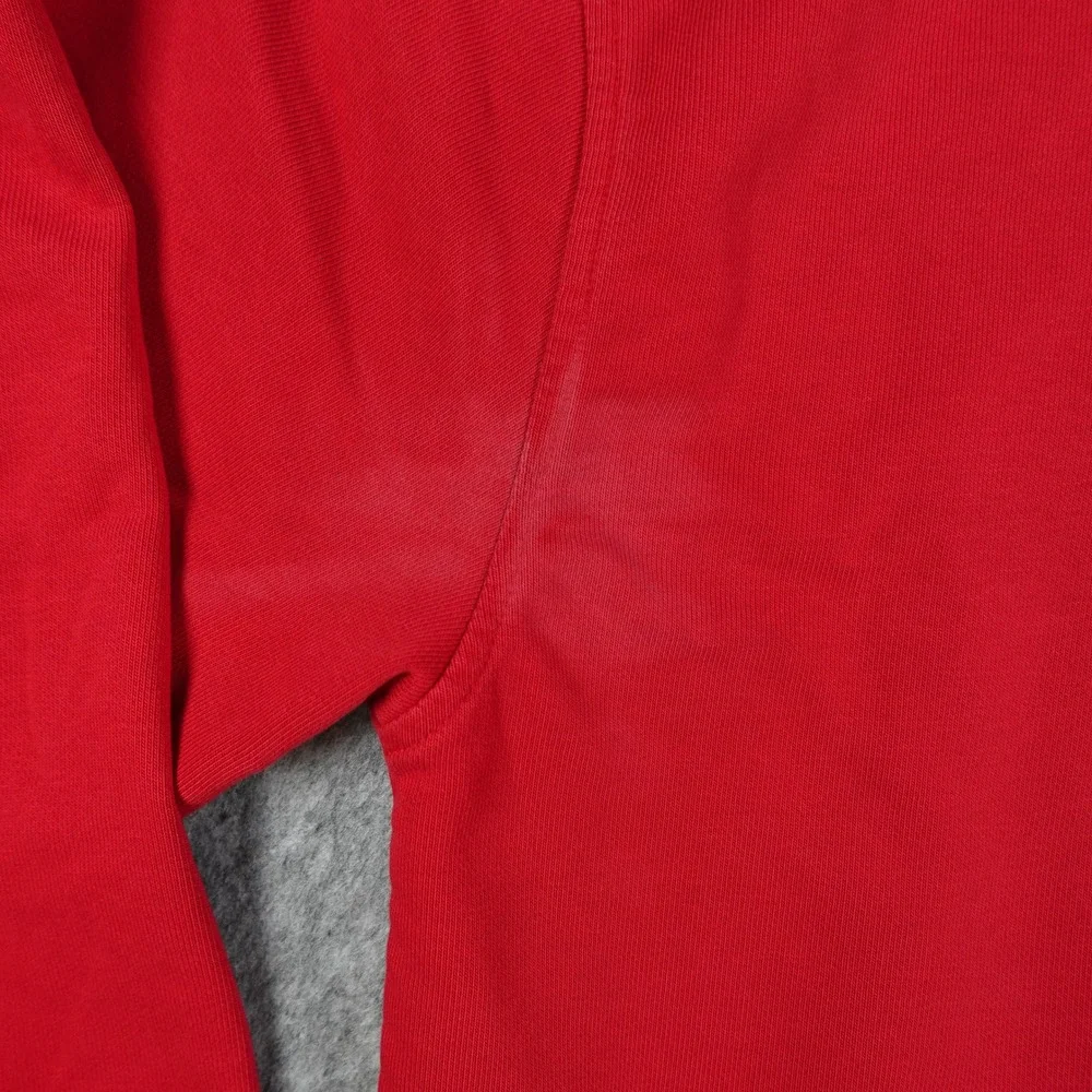 Nike Jordan Hoodie Men Small Red Crossover Dri Fit Jumpman Pullover Sport FV8606